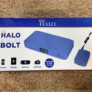 Halo Bolt Air + AC Converter Portable Emergency Power Kit - Teal - New